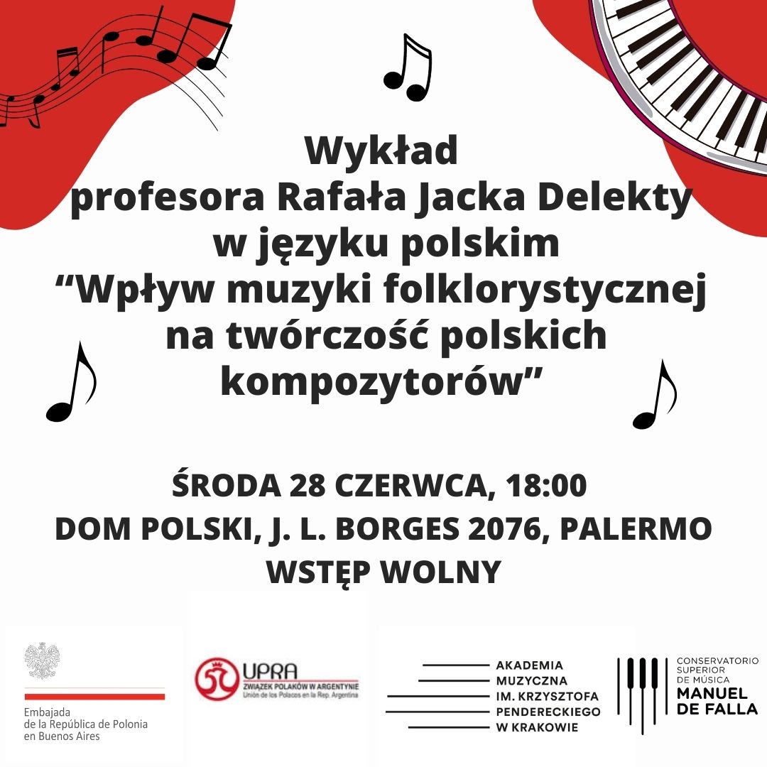 Visita del director de orquesta Rafał Delekta